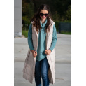 Trendy vesta s kapucí QD7930 Itálie 