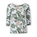 Halenka s potiskem KVĚT 3/4 rukáv 23007 