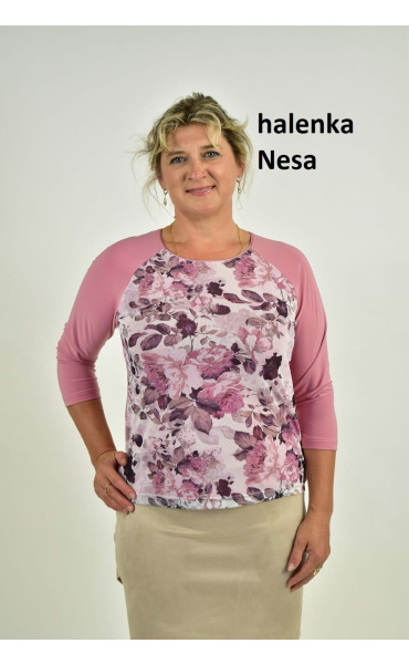 Halenka 3/4 rukáv Nesa , Kepa Style