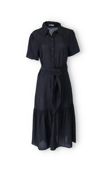 Košilové šaty s volánem MC 23285