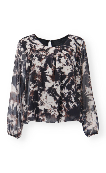 Elegantní halenka s potiskem 13852 Latino Paris