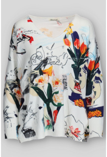 Svetřík úpletový Damod T86005 oversize