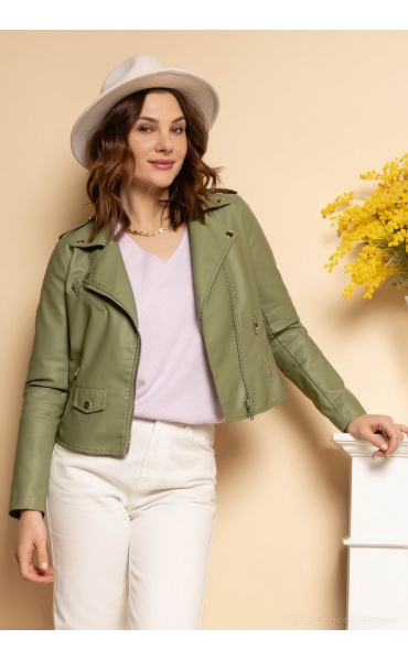 Koženková bunda Escandelle Paris 22253 křivak