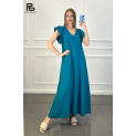 Dlouhé šaty volný střih 35505 Itálie