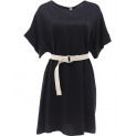 dámské šaty viskóza černá
