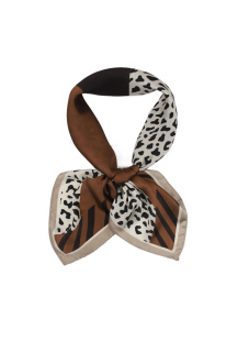 Dámský elegantní šátek zvířecí vzor E-09596
