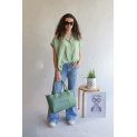 Košile bez rukávu oversize MO-S620