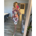 Šaty elegantní s 3/4 ruk. Trynite K-1262