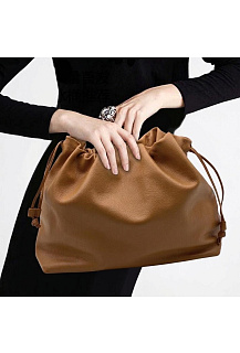 Stylová kožená kabelka na stažení 118