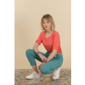 Elegantní chino kalhoty s šátkem Onado H2819