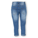 Džínové capri kalhoty 3D-1532S
