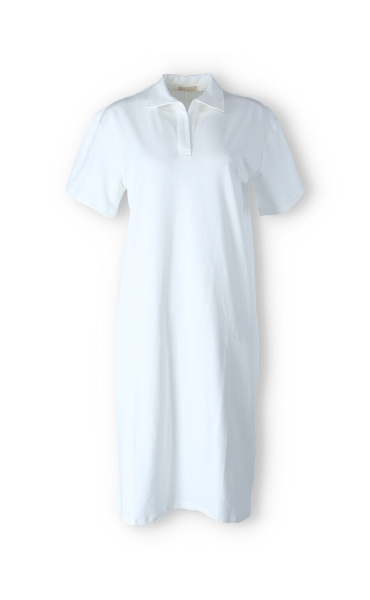 Teplákové šaty s límečkem DZ1015