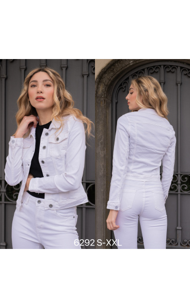 Bunda džínová 3D-6292 Itálie