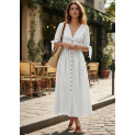 Dlouhé bavlněné šaty CIMINY C10727