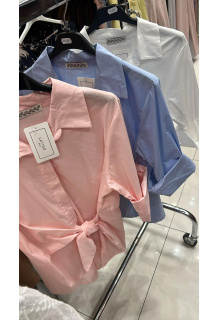 Elegantní košile s vázáním 91020 Latino