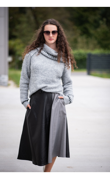 Sukně koženková B386 Moomo