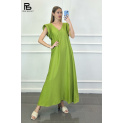 Dlouhé šaty volný střih 35505 Itálie