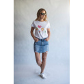 Sukně krátká džínová 3d-9109 Itálie
