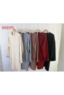 Šatovka úplet s kapsami 8561