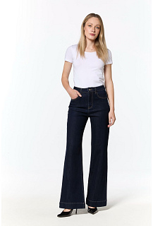 Kalhoty džínové WIDE-LEG 3D-9299