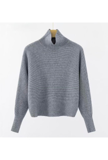 Trendy rolák žebrovaný úplet T5167