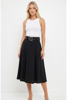Sukně s páskem MIDI 36686
