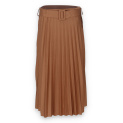 Sukně plise s páskem Midi