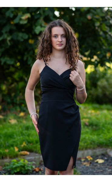 Šaty společenské kratší Duet A&M hladké