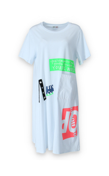 Šaty šatovka s potiskem 53162 Itálie