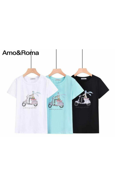 Triko s krátkým rukávem VESPA F1079