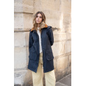 Dámský kabát/bunda s kapsami Laura&Jo 6065