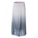 Sukně dlouhá hedvábí duha 3035D