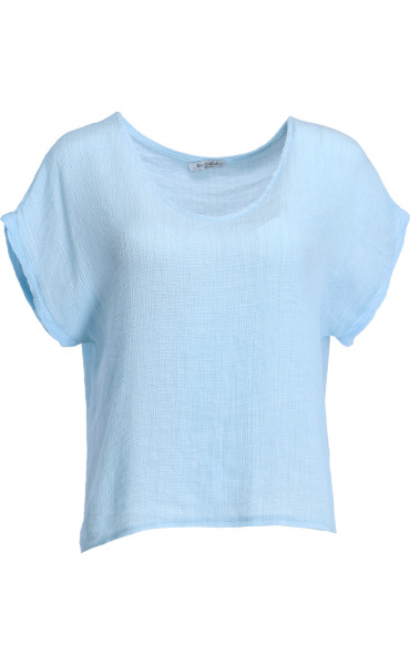 Halenka krátký rukáv s přívěskem 6126 Itálie