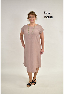 Šaty s krátkým rukávem Betka 143, - Kepa style