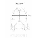 Lehká prodloužená košile OVERSIZED 23991