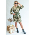 Šaty batikované krátké C60943 Itálie