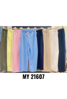 Teplákové kalhoty do gumy MY STYLE 21607