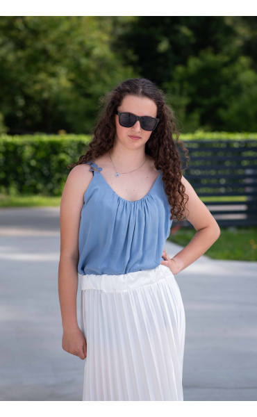 Sukně dlouhá plise 1051 Itálie