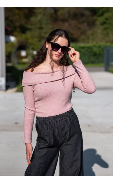 Halenka přes ramena lurex U10538 Italie