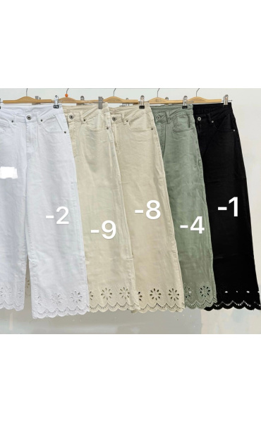 Široké džínové kalhoty 7/8 Ormi 2239