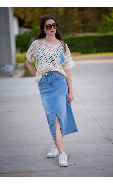 Trendy přízová vesta MY STYLE 20195
