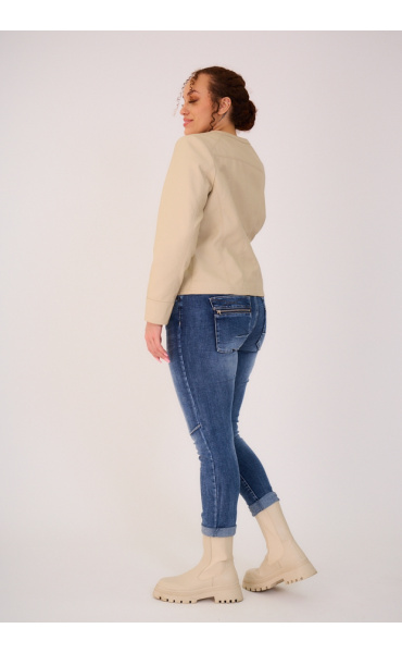 Koženková bunda Escandelle Paris 3188 Lady velikost