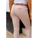 Elegantní chino kalhoty s šátkem Onado H2819