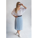 Sukně plísová střední délka Italie