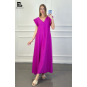 Dlouhé šaty volný střih 35505 Itálie