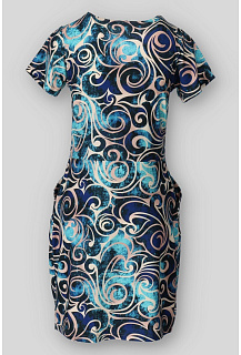 Šaty krátký rukáv 1317 Pratto