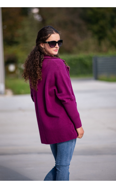 Sako úplet oversize 5108 Itálie