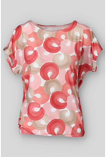 Halenka-triko s krátkým rukávem 1268 Pratto