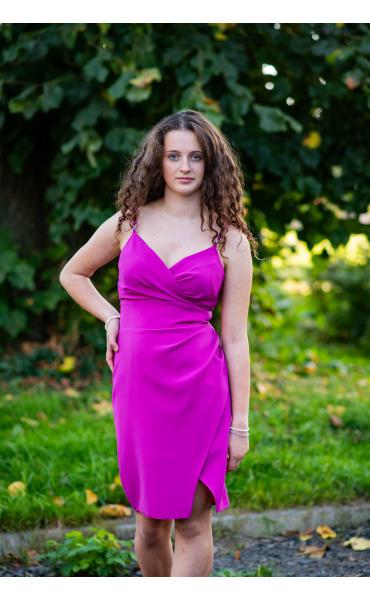 Šaty společenské kratší Duet A&M hladké