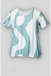 Halenka-triko s krátkým rukávem 1301 Pratto